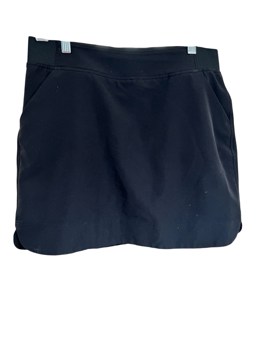 32° Cool Black Active Skort with Built-In Shorts